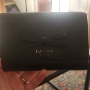Kate Spade black wallet